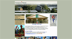 Desktop Screenshot of championsretreat.com